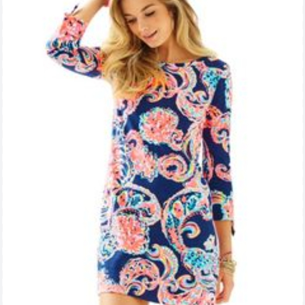 Lilly Pulitzer Linden 3/4 Sleeve Dress XL